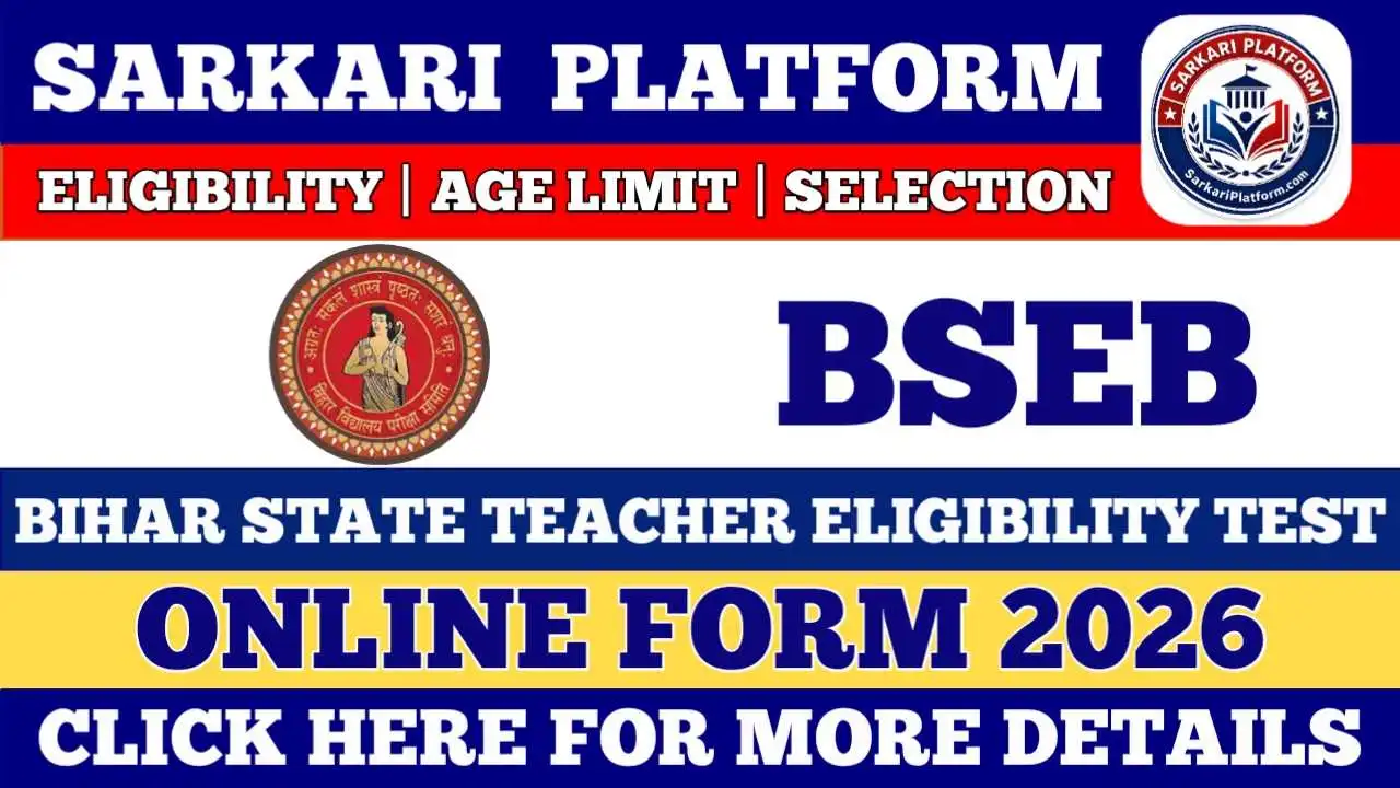 BSEB Bihar STET 2026 Apply Online